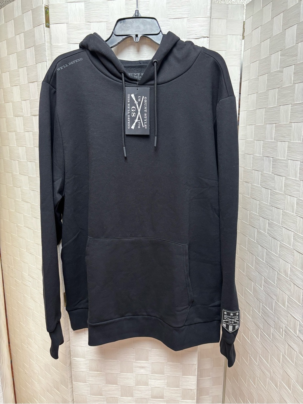 Nwt Grunt Style Men's elite hoodie Black Hoodie XL